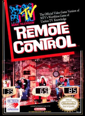 Remote Control (USA) box cover front